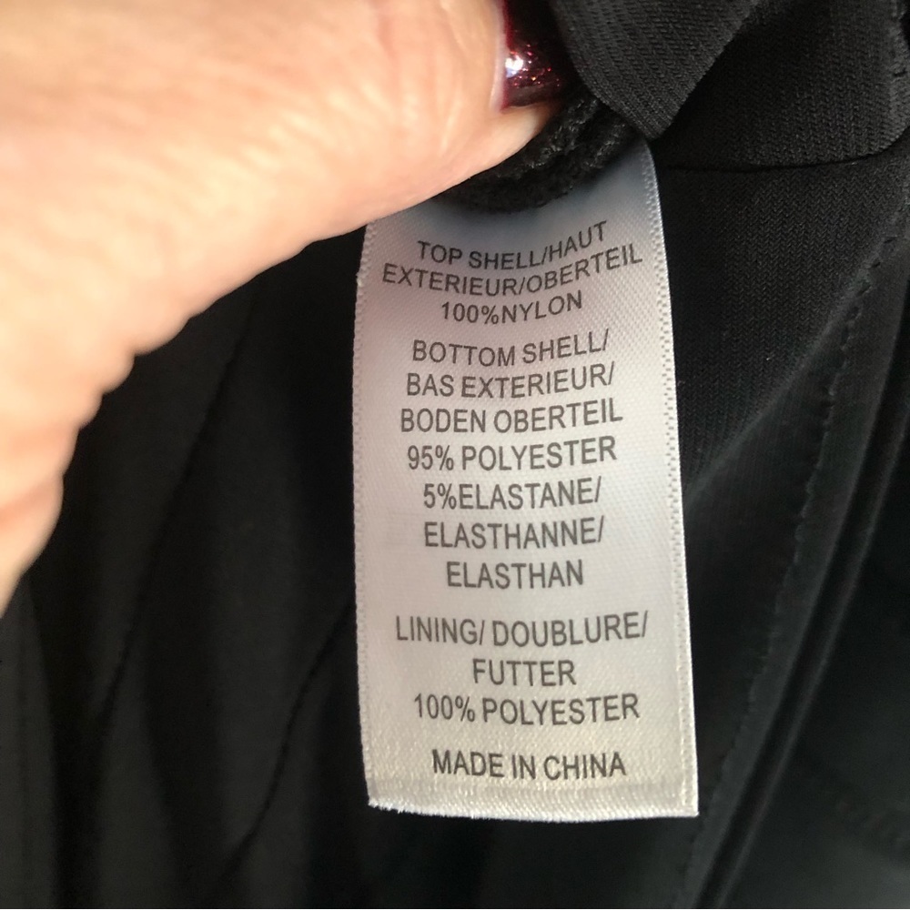 Adrianna Papell Black Lace V-Neck Dress Size 2 - Picture 10 of 11